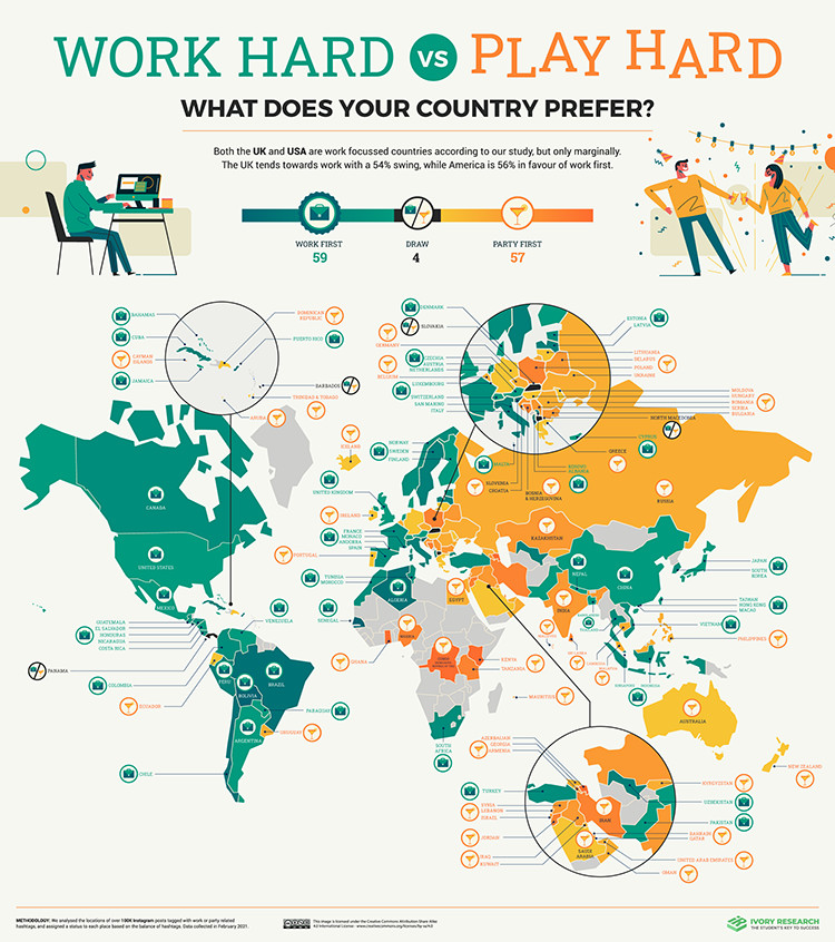 World Map Heat Map