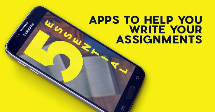 assignment writing apps